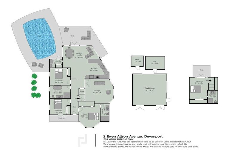 Photo of property in 2 Ewen Alison Avenue, Devonport, Auckland, 0624