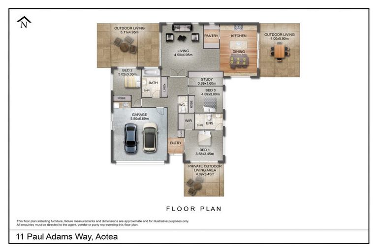 Photo of property in 11 Paul Adams Way, Aotea, Porirua, 5024