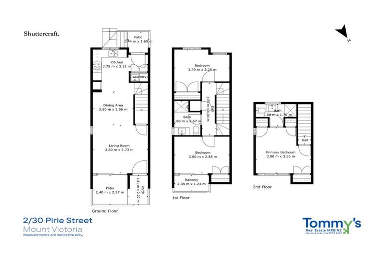 Photo of property in 2/30 Pirie Street, Mount Victoria, Wellington, 6011