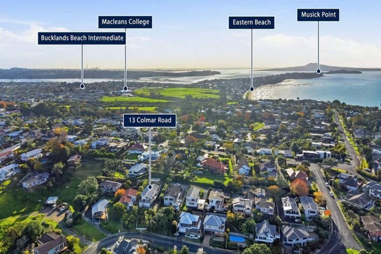 Photo of property in 13 Colmar Road, Mellons Bay, Auckland, 2014