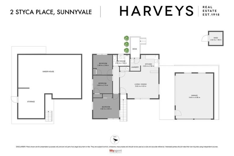 Photo of property in 2 Styca Place, Sunnyvale, Auckland, 0612