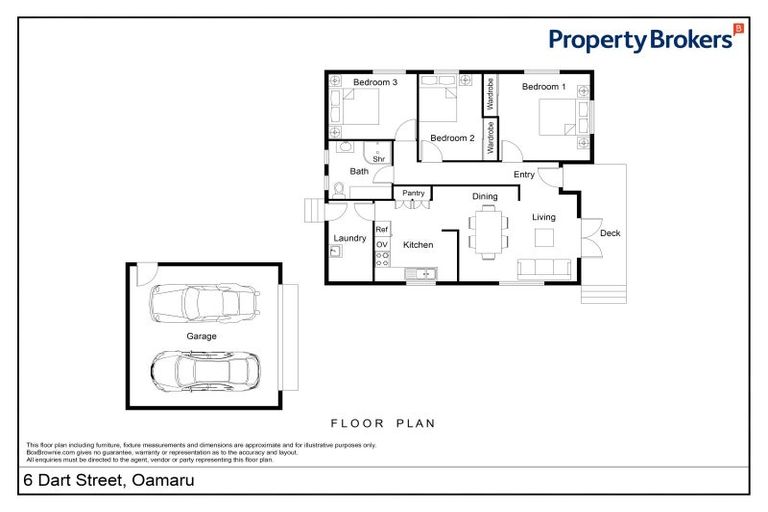 Photo of property in 6 Dart Street, Oamaru North, Oamaru, 9400