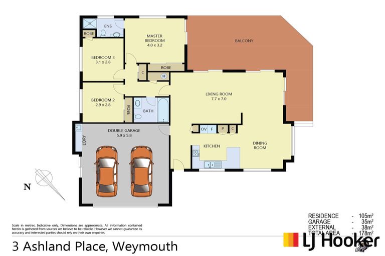 Photo of property in 3 Ashland Place, Weymouth, Auckland, 2103