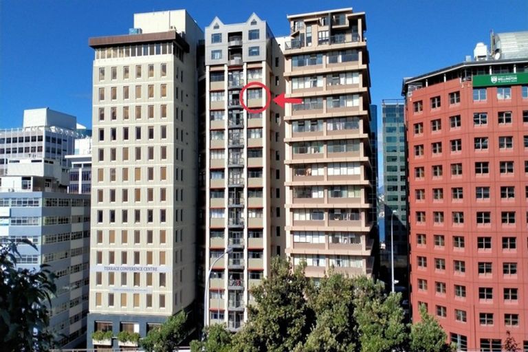 Photo of property in Terrace Garden Apartments, 12a/120 The Terrace, Wellington Central, Wellington, 6011
