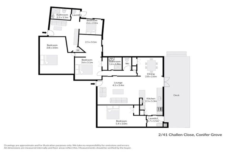 Photo of property in 2/41 Challen Close, Conifer Grove, Takanini, 2112