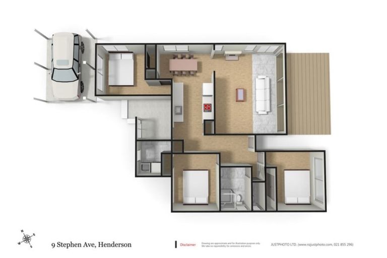 Photo of property in 9 Stephen Avenue, Henderson, Auckland, 0610