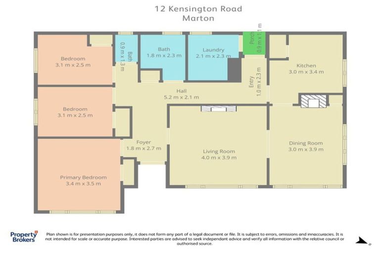 Photo of property in 12 Kensington Road, Marton, 4710