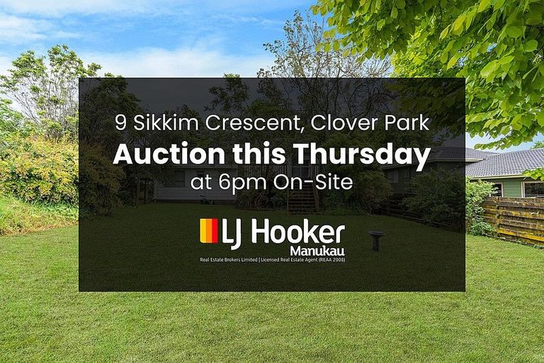 Photo of property in 9 Sikkim Crescent, Clover Park, Auckland, 2019
