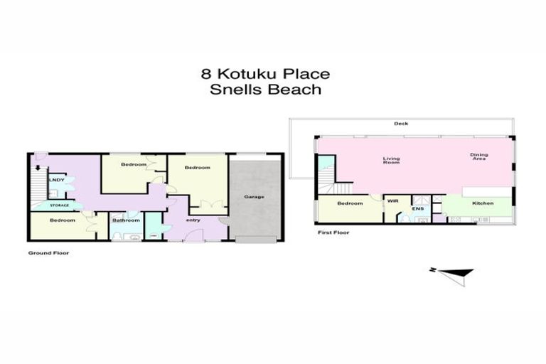 Photo of property in 8 Kotuku Place, Snells Beach, 0920