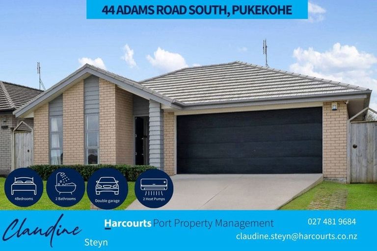 Photo of property in 44 Adams Road South, Pukekohe, 2120