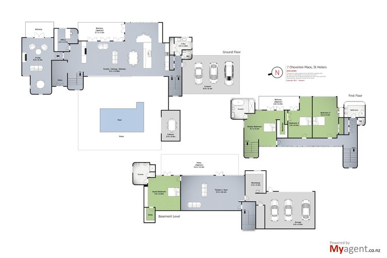 Photo of property in 7 Cheverton Place, Saint Heliers, Auckland, 1071