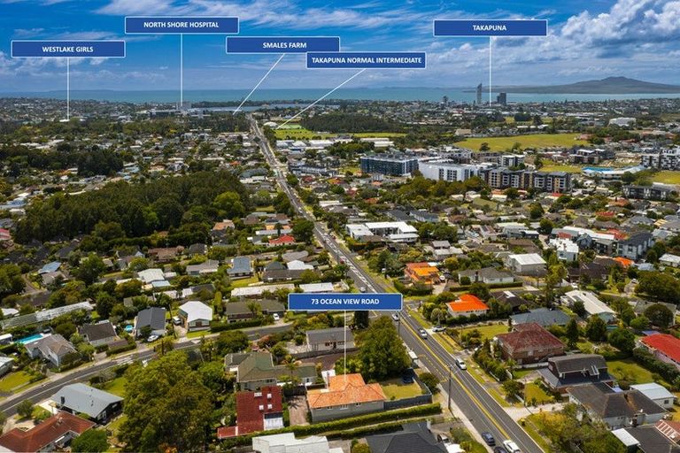 Photo of property in 1/73 Ocean View Road, Hillcrest, Auckland, 0627