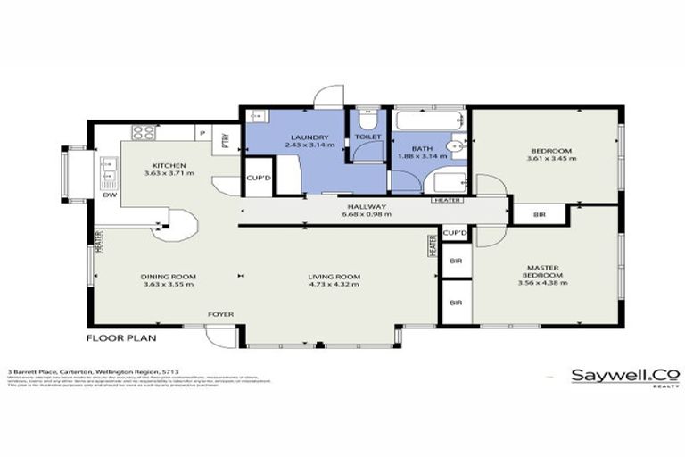 Photo of property in 3 Barrett Place, Carterton, 5713