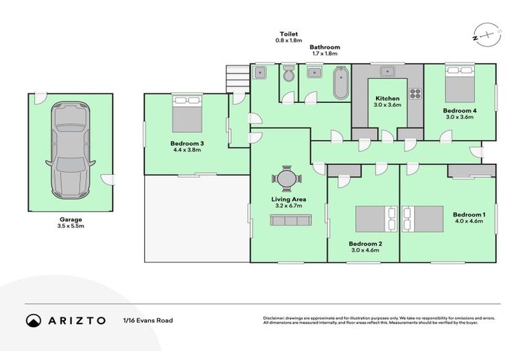 Photo of property in 1/16 Evans Road, Glen Eden, Auckland, 0602