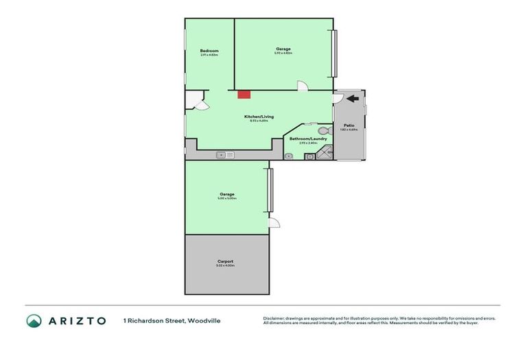 Photo of property in 1 Richardson Street, Woodville, 4920