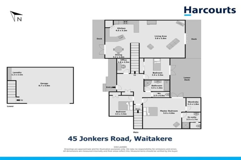 Photo of property in 45 Jonkers Road, Waitakere, Henderson, 0782