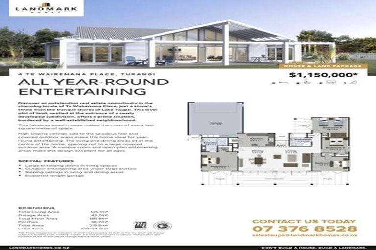 Photo of property in 4 Te Wairemana Place, Turangi, 3334