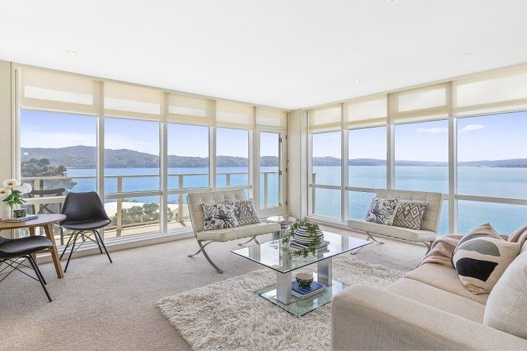 Photo of property in Gateway Apartments, 19 Maida Vale Road, Roseneath, Wellington, 6011