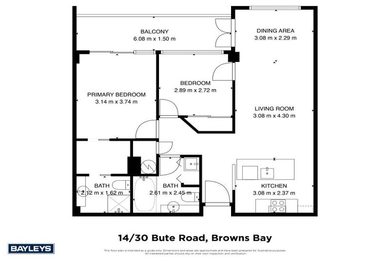 Photo of property in Bay Palms Apartments, 12/30b Bute Road, Browns Bay, Auckland, 0630