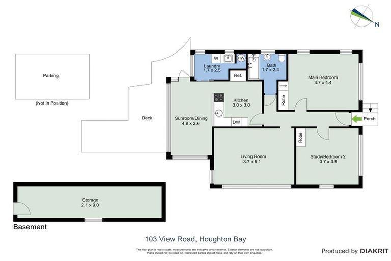 Photo of property in 103 View Road, Houghton Bay, Wellington, 6023