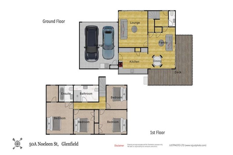 Photo of property in 50a Noeleen Street, Glenfield, Auckland, 0629