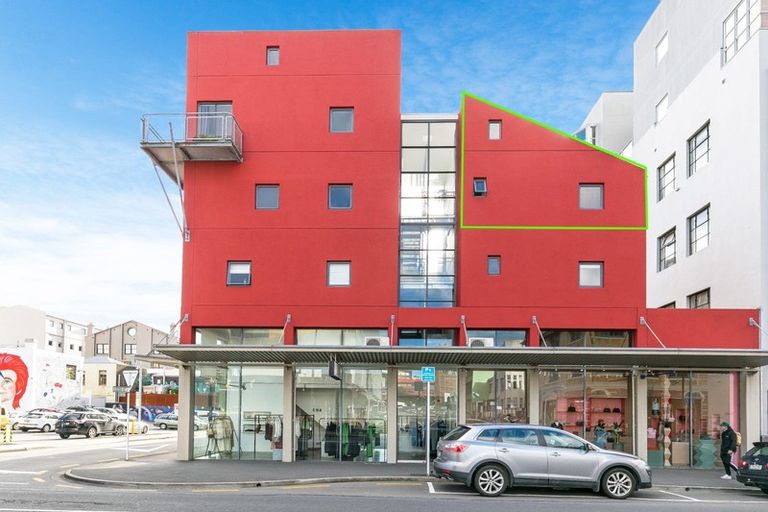 Photo of property in Hannahs Corner, 24/8 Leeds Street, Te Aro, Wellington, 6011