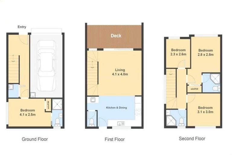 Photo of property in 6/20 William Souter Street, Forrest Hill, Auckland, 0620