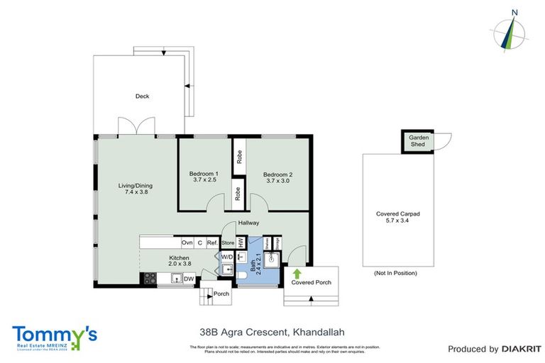 Photo of property in 38b Agra Crescent, Khandallah, Wellington, 6035