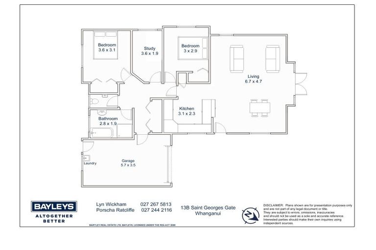 Photo of property in 13b Saint Georges Gate, Whanganui, 4500