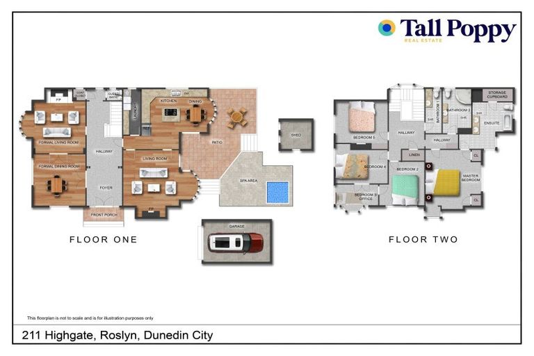 Photo of property in 211 Highgate, Roslyn, Dunedin, 9010