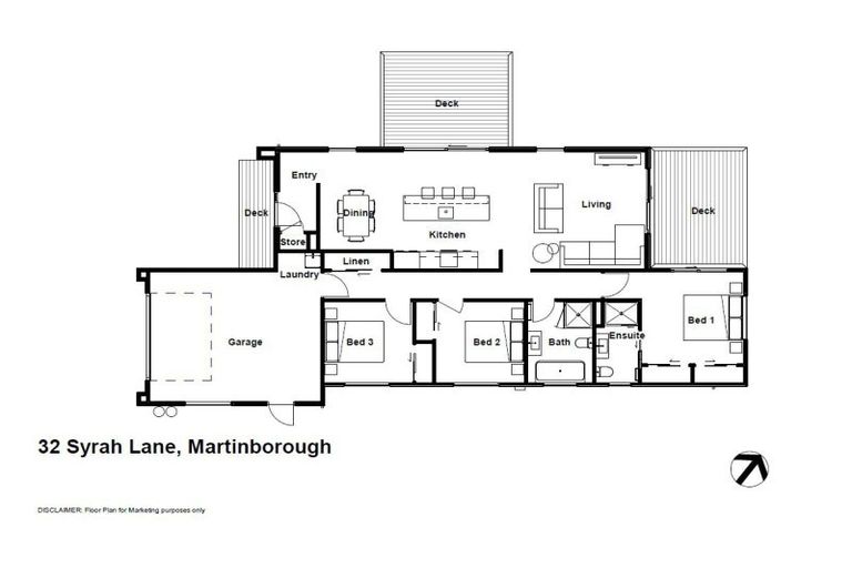 Photo of property in 32 Syrah Lane, Martinborough, 5711