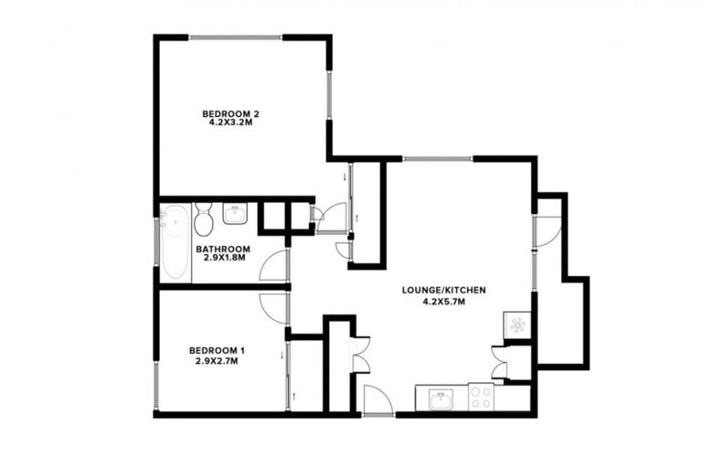 Photo of property in Westhaven Apartments, 23/127 Molesworth Street, Thorndon, Wellington, 6011