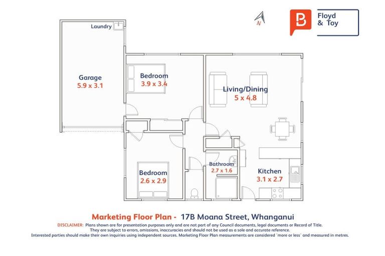 Photo of property in 17b Moana Street, Whanganui East, Whanganui, 4500