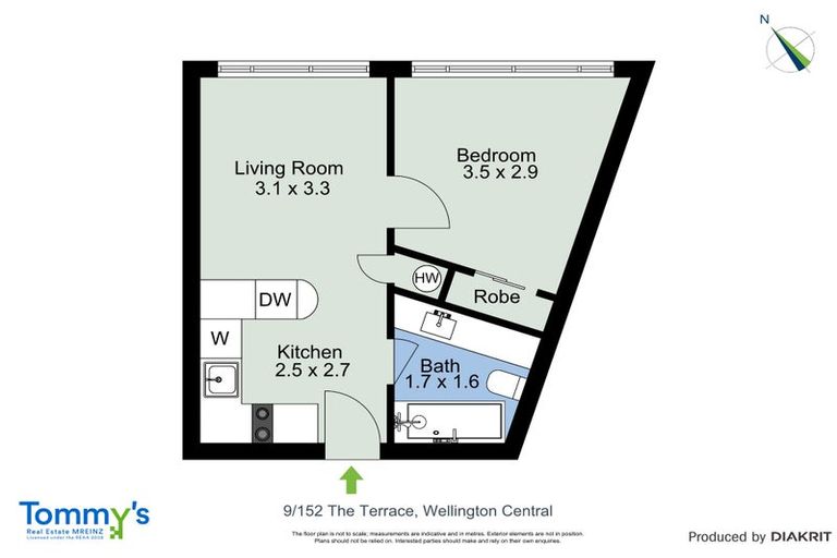 Photo of property in Hume House, 9/152 The Terrace, Wellington Central, Wellington, 6011