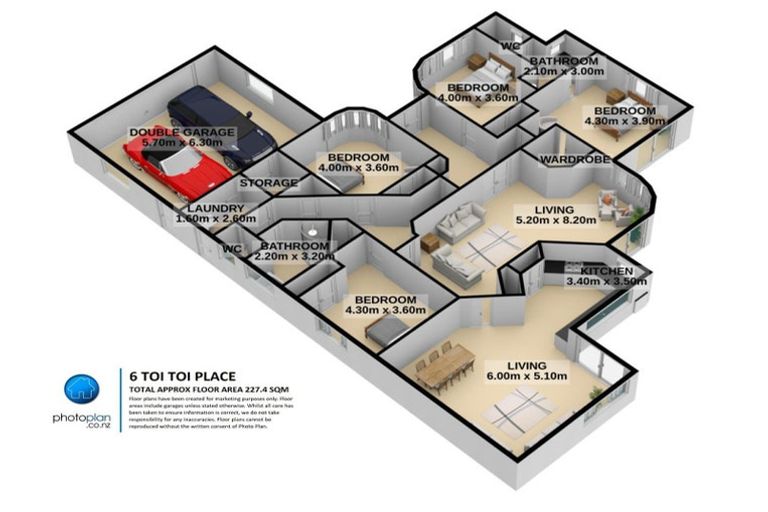 Photo of property in 6 Toi Toi Place, Flagstaff, Hamilton, 3210