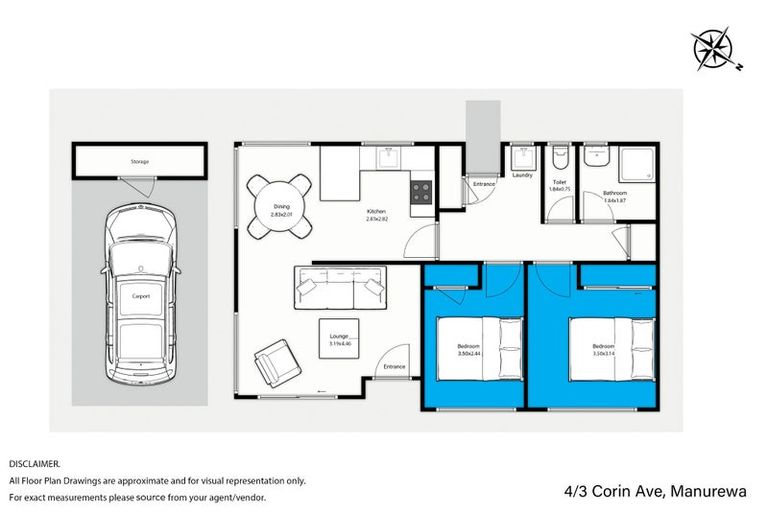 Photo of property in 4/3 Corin Avenue, Manurewa, Auckland, 2102