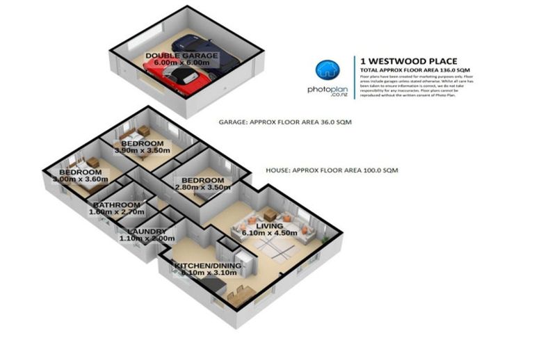 Photo of property in 1 Westwood Place, Ngaruawahia, 3720