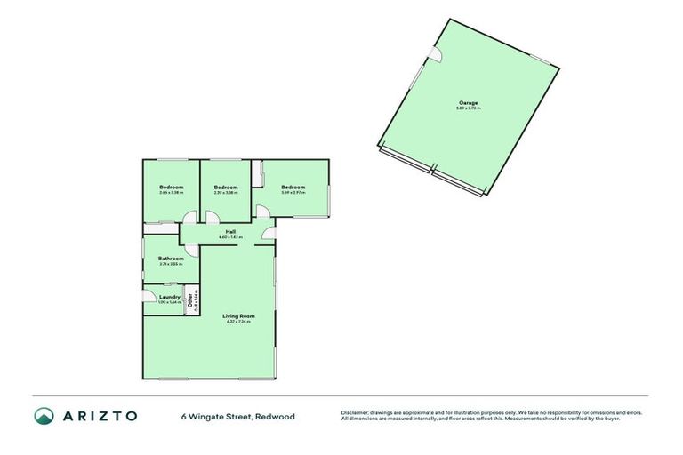 Photo of property in 6 Wingate Street, Redwood, Christchurch, 8051