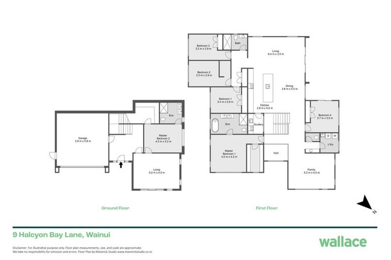 Photo of property in 9 Halcyon Bay Lane, Wainui, 0992