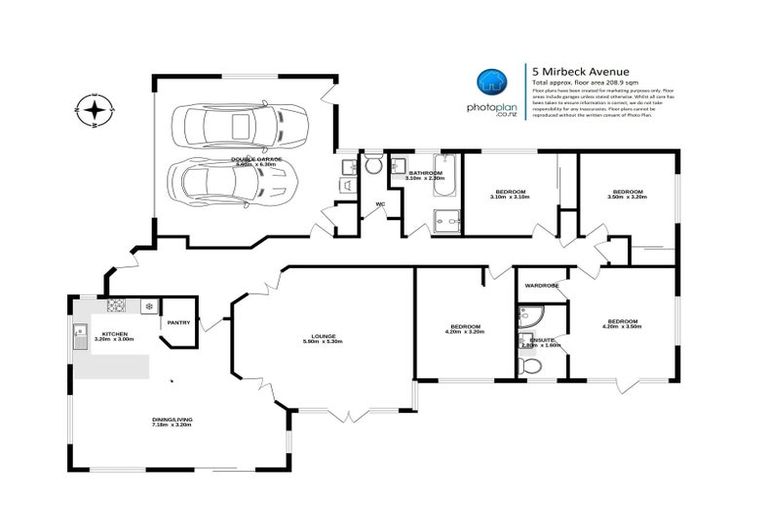 Photo of property in 5 Mirbeck Avenue, Cambridge, 3434