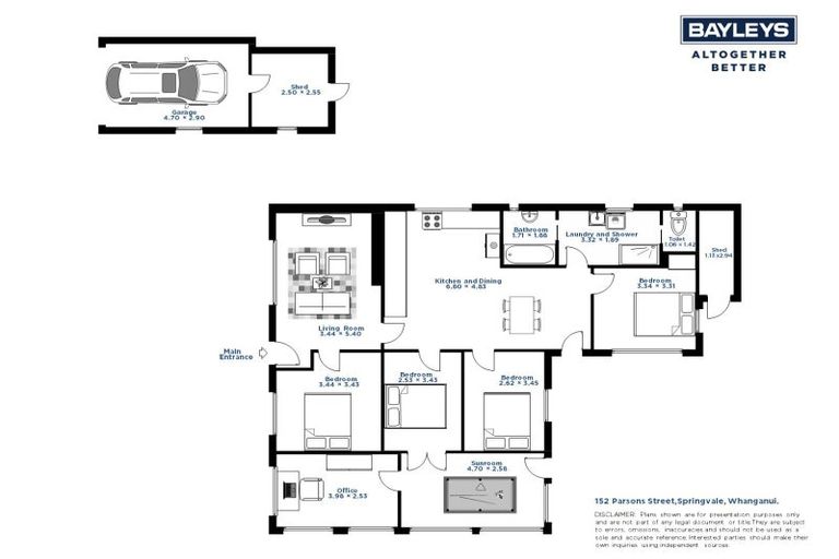 Photo of property in 152 Parsons Street, Springvale, Whanganui, 4501