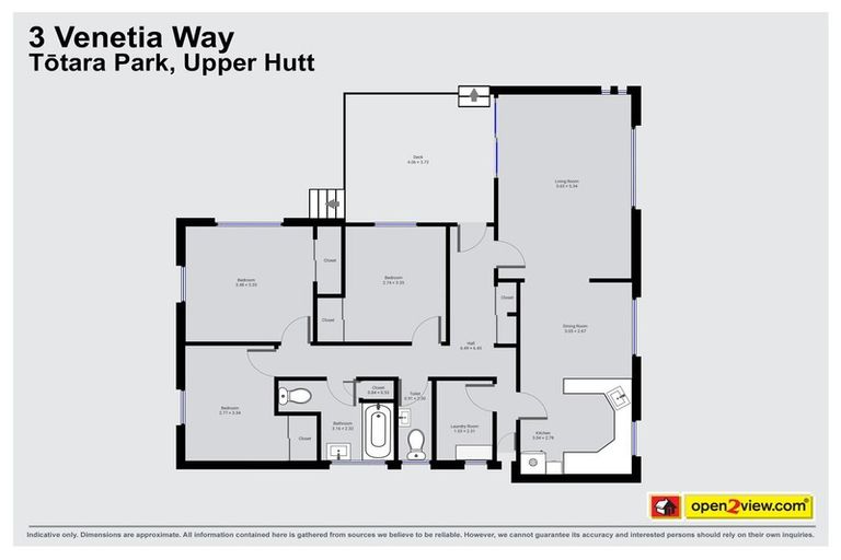 Photo of property in 3 Venetia Way, Totara Park, Upper Hutt, 5018