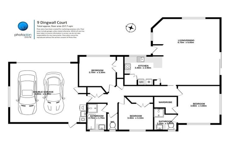 Photo of property in 9 Dingwall Court, Rototuna, Hamilton, 3210