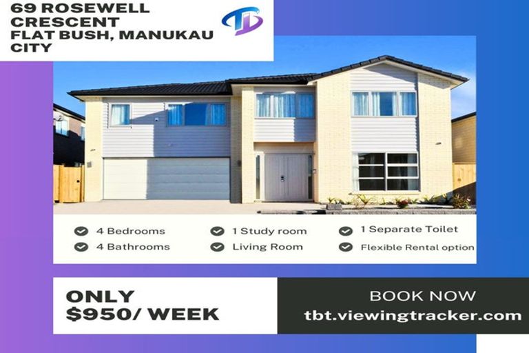 Photo of property in 69 Rosewell Crescent, Flat Bush, Auckland, 2019