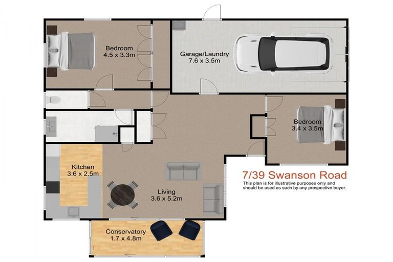 Photo of property in 7/39 Swanson Road, Henderson, Auckland, 0610