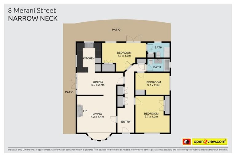 Photo of property in 1/8 Merani Street, Narrow Neck, Auckland, 0622