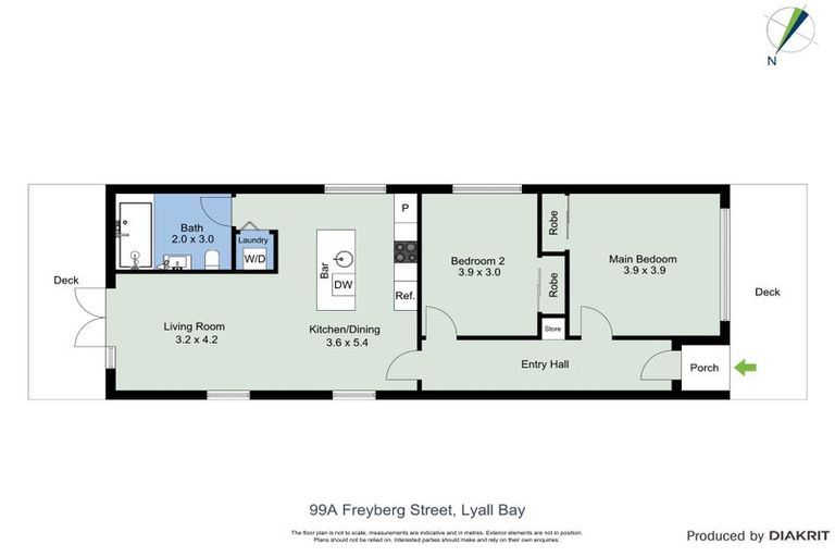 Photo of property in 99a Freyberg Street, Lyall Bay, Wellington, 6022