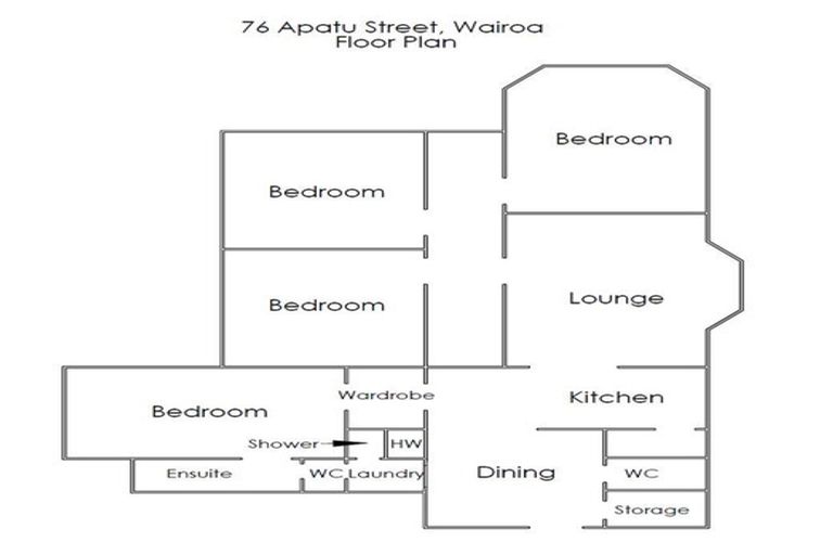 Photo of property in 76 Apatu Street, Wairoa, 4108