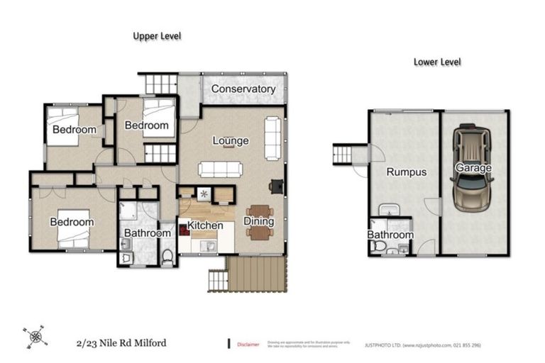 Photo of property in 2/23 Nile Road, Milford, Auckland, 0620