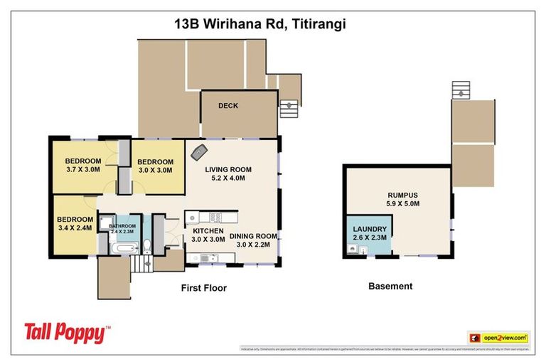 Photo of property in 2/13 Wirihana Road, Titirangi, Auckland, 0604